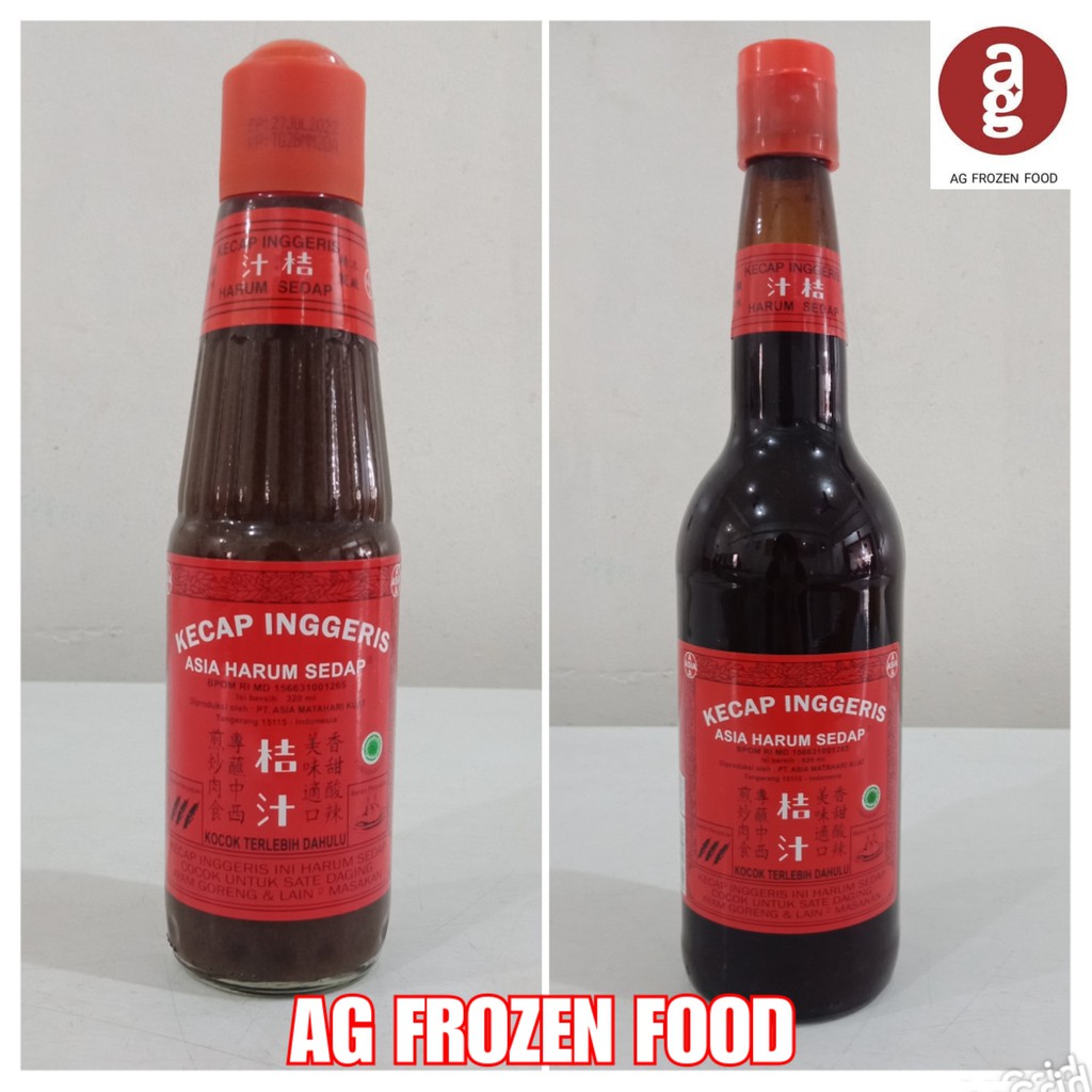 Asia Harum Sedap Kecap Inggris 320ml 620ml Shopee Indonesia