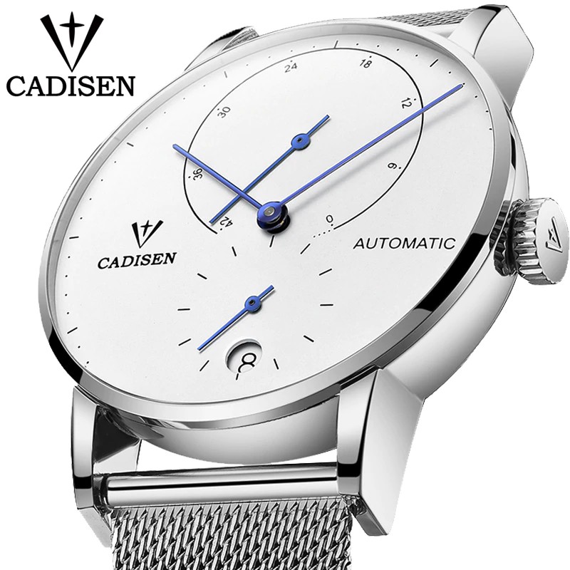 Jam tangan mekanik 2019 CADISEN Luxury Fashion Brand Men Watch Automatic Mechanical Watch Male