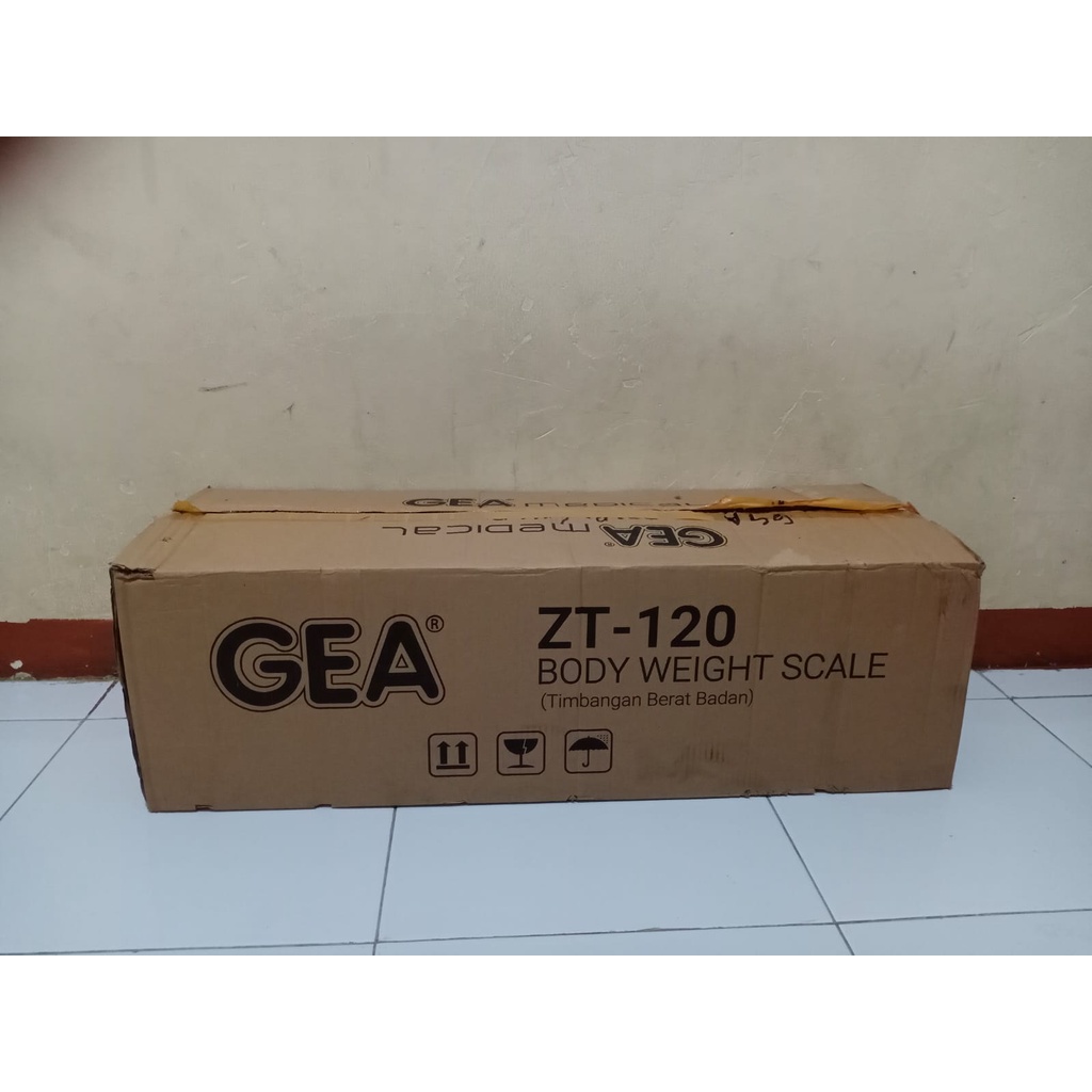 Timbangan Badan dan Pengukur tinggi badan GEA / Timbangan SMIC Gea ZT - 120