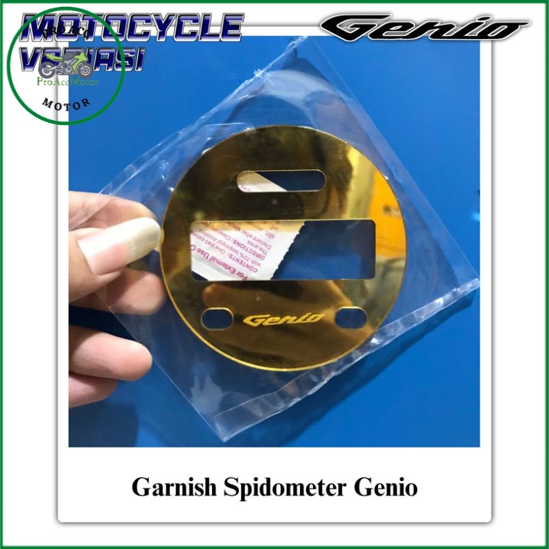 Garnish Speedometer Genio Garnis Cover Spidometer Genio Antigores Spidometer Genio (bisa cod)