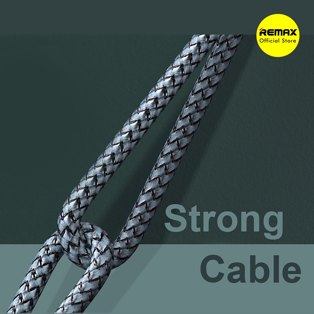 Remax Sury Series 2 Kabel Data Type C to Lightning iPhone Braided Fast Charging 18W RC-009