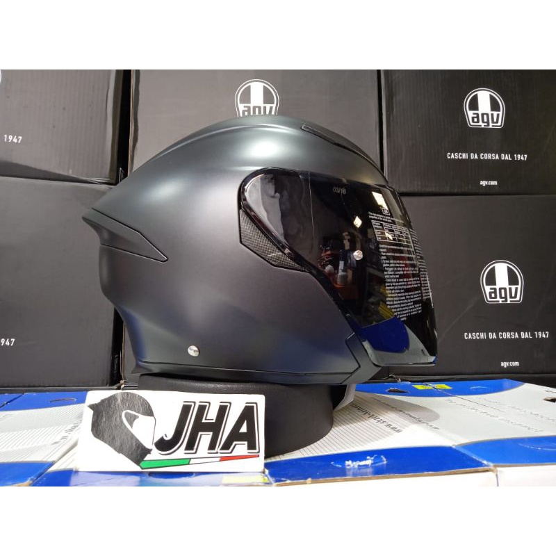 AGV K5 JET MATTE BLACK ORIGINAL AGV 100%