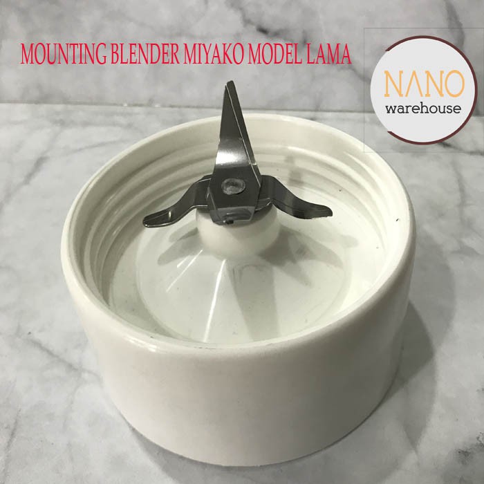 Mounting Tapak Pisau Blender Miyako National Model Lama Konektor Karet