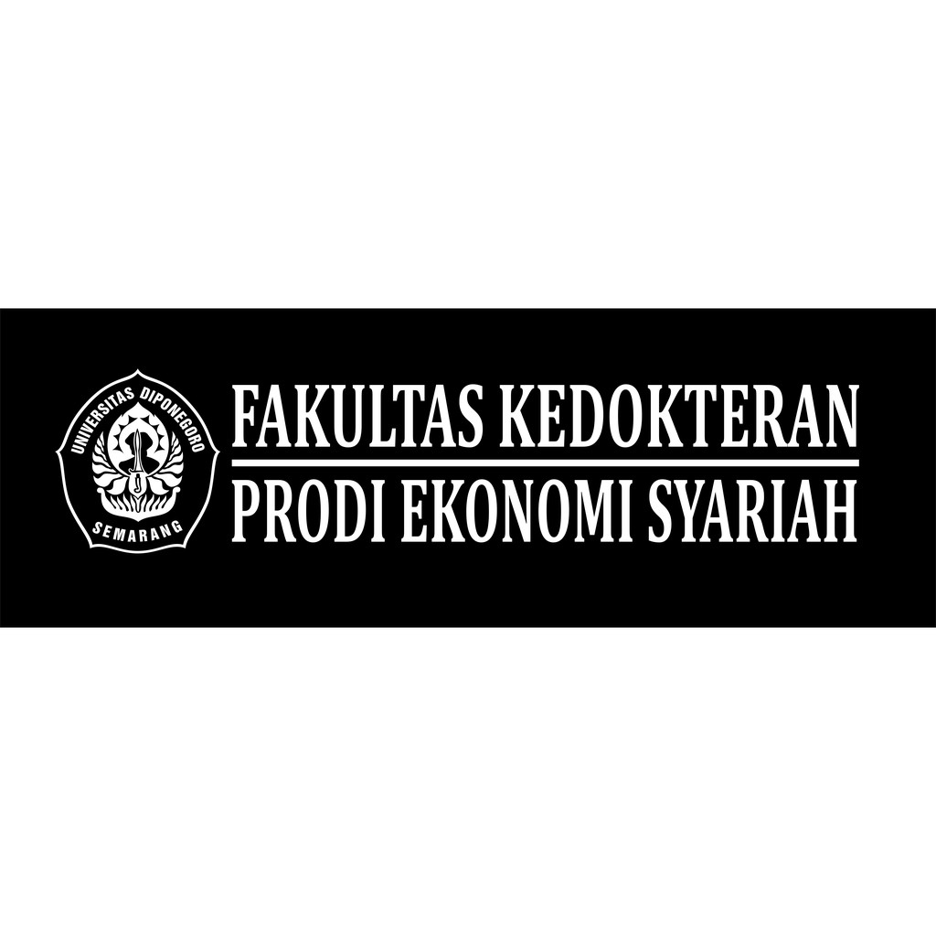 Sticker Stiker universitas diponegoro undip v2