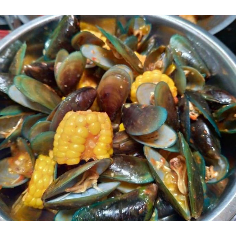

kerangijo saos padang with jagung