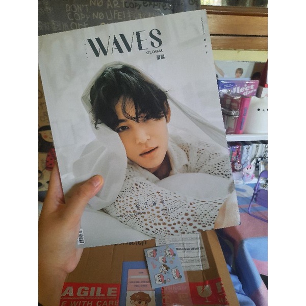 MAGAZINE + POSTER ONLY MINGYU WAVES