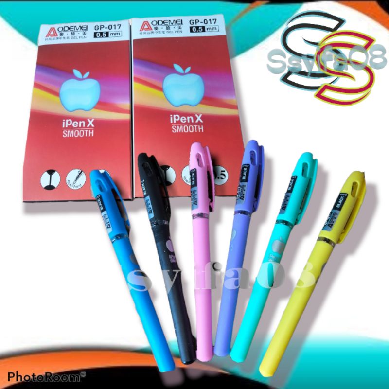 

PULPEN GEL /APLLE PEN (ISI12PCS)