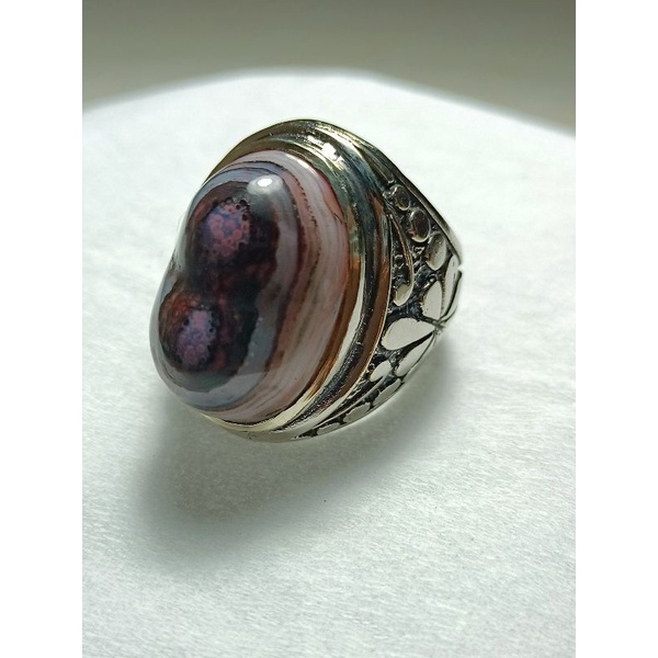 cincin batu Sulaiman mata'kembar harga promo