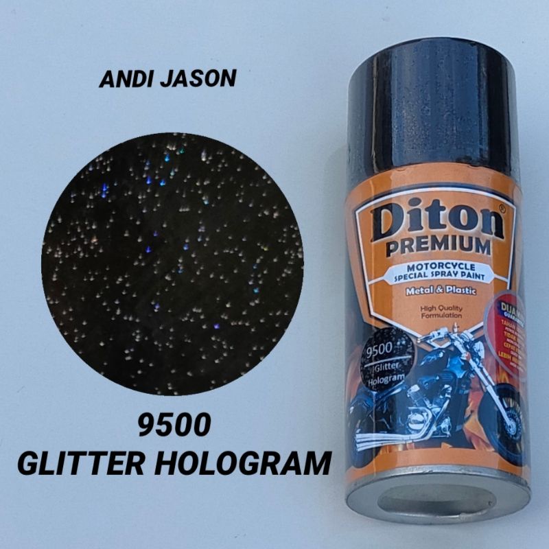 DITON PREMIUM CAT SEMPROT TAHAN BENSIN 300CC 9500 GLITTER HOLOGRAM