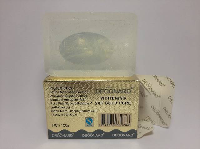 SABUN DEONARD GOLD WHITENING ORIGINAL