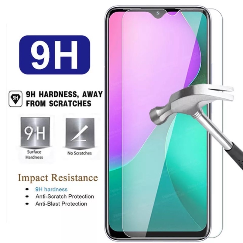 TEMPERED GLASS OPPO A15 ANTI GORES KACA