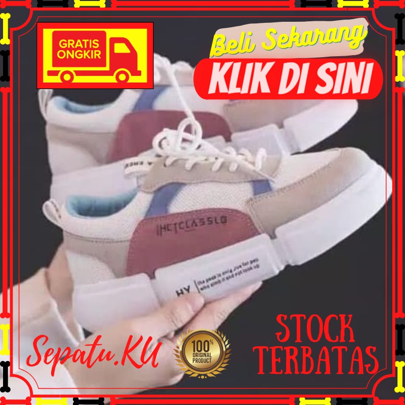 Sepatu kets / Sepatu Wanita / Sepatu sneakers wanita jalan olahraga ala korea remaja