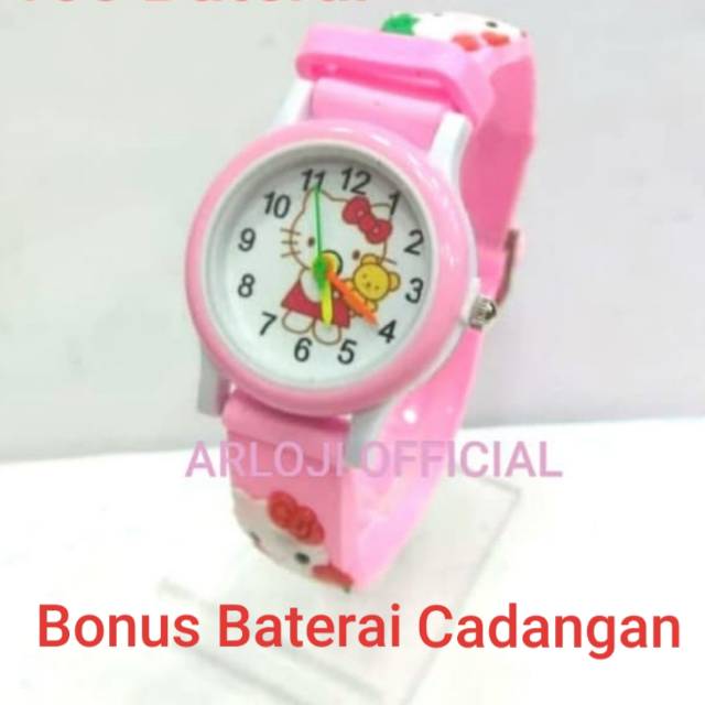Jam tangan anak karakter timbul