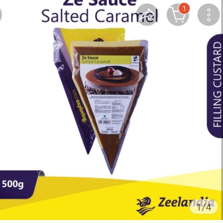 

⇾ Zee saus salted caramel 500gr new ㅍ