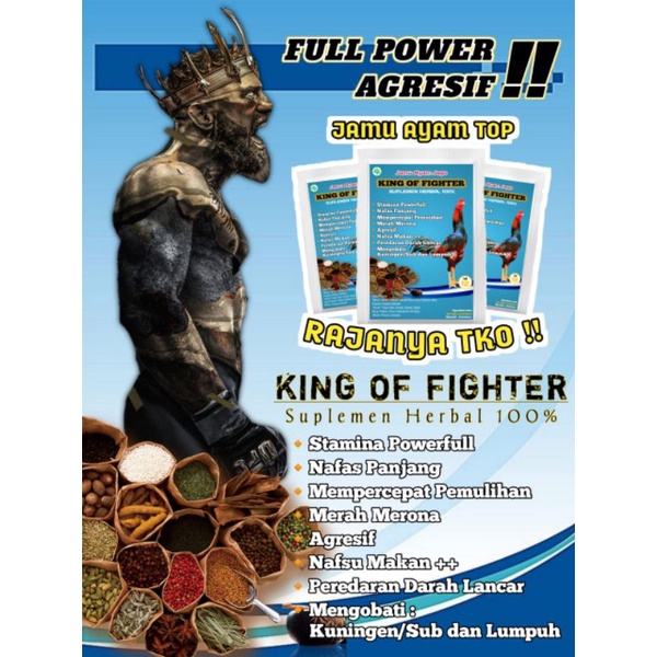 JAMU AYAM JAGO KING OF FIGHTER