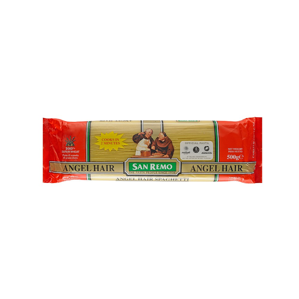 Jual San Remo Pasta Angel Hair 500 g | Shopee Indonesia