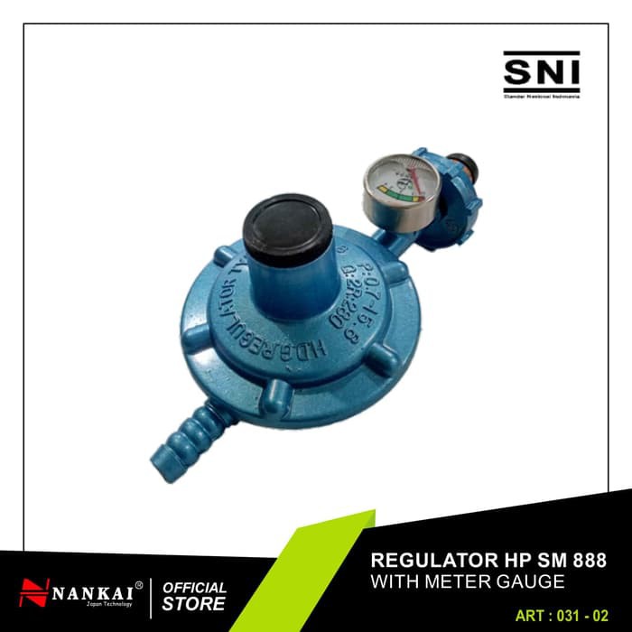 NK Nankai Regulator Low Pressure SM 888 + Meter