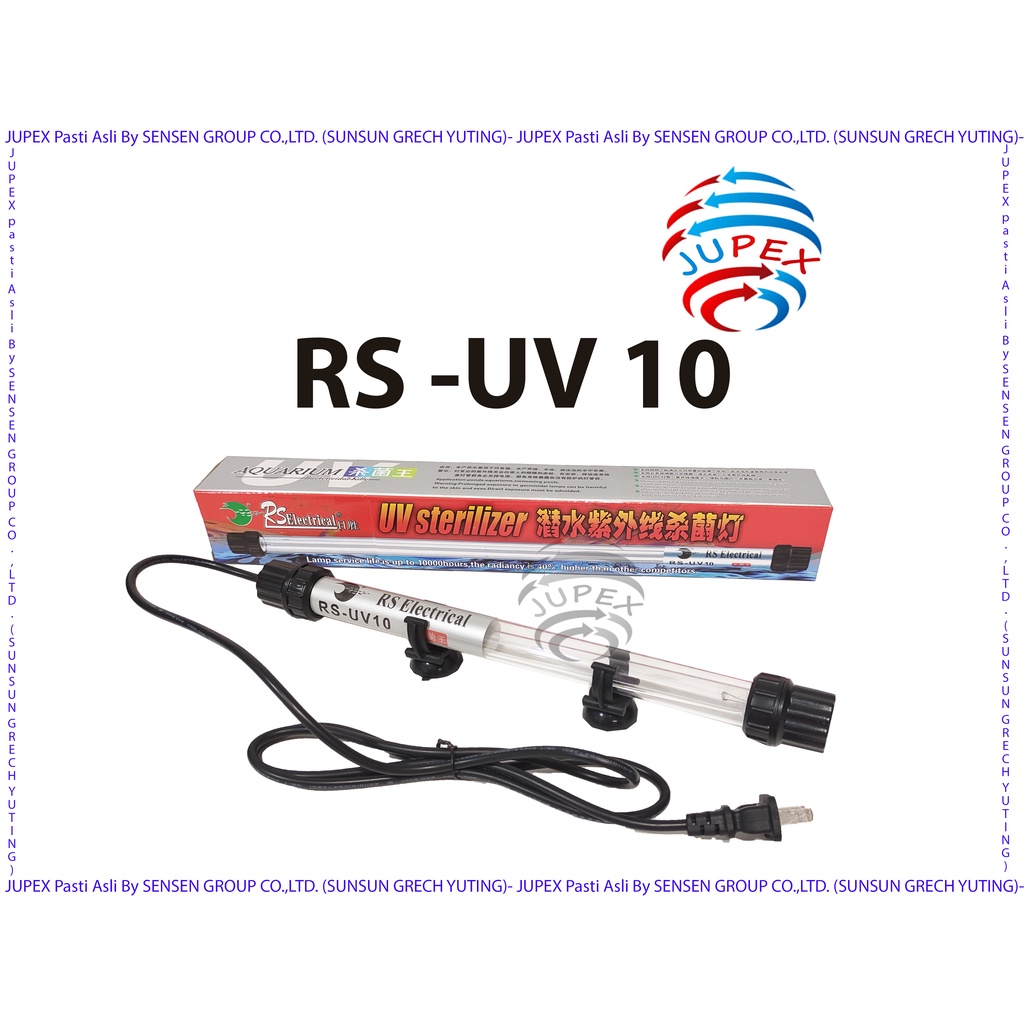 LAMPU UV STERILIZER KOLAM RSELECTRICAL RS UV 10 LAMPU UV KOLAM 10 WATT