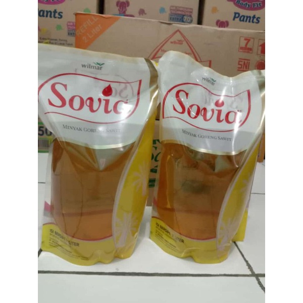 

minyak goreng sawit Sovia 2L