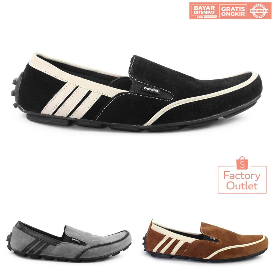 SEPATU CASUAL SLIP ON ADIDAS DEMBELE SEPATU SANTAI KULIAH