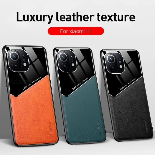 XIAOMI 12T 5G / 12 / 12 PRO / 12 LITE 5G / MI 11 / MI 11 LITE / MI 11 ULTRA SOFT CASE PREMIUM PLEXIGLASS LEATHER