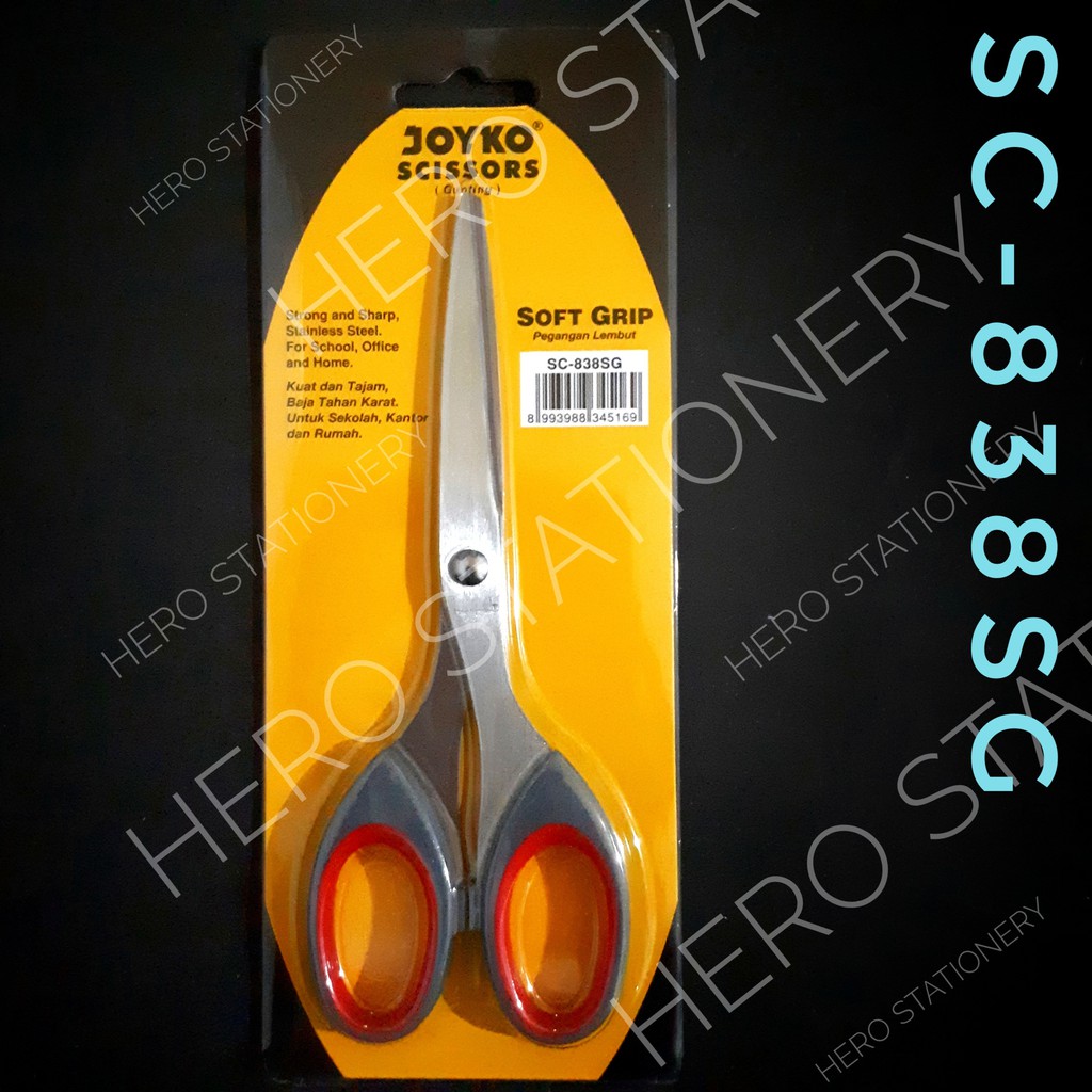 

Gunting kertas joyko sedang soft grip SC-838SG