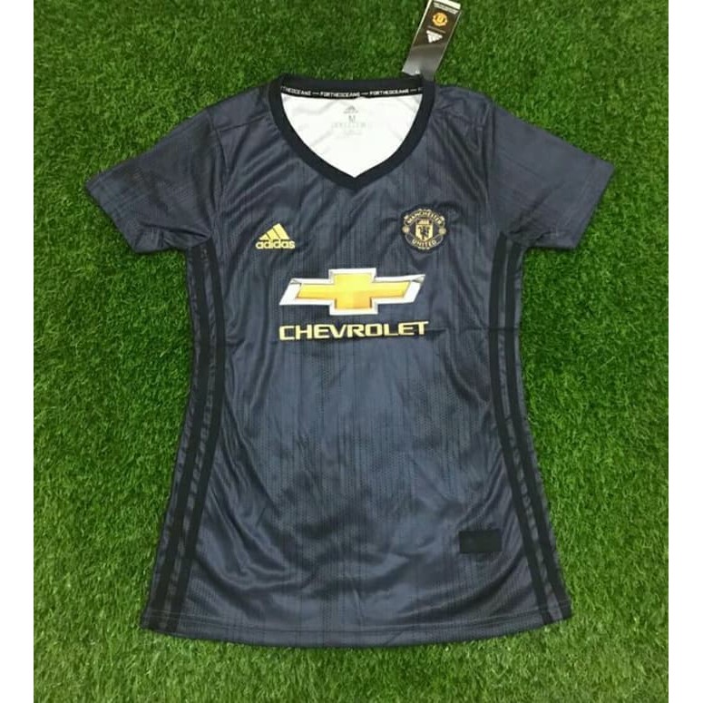 Jersey Baju Kaos Obral MU Manchester United 3rd LADIES 18/19 Grade Ori