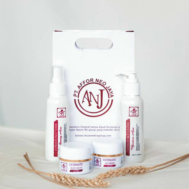 RK GLOW (PAKET CREAM RK GLOW BPOM ORIGINAL ANJ KOSMETIK VIRAL)