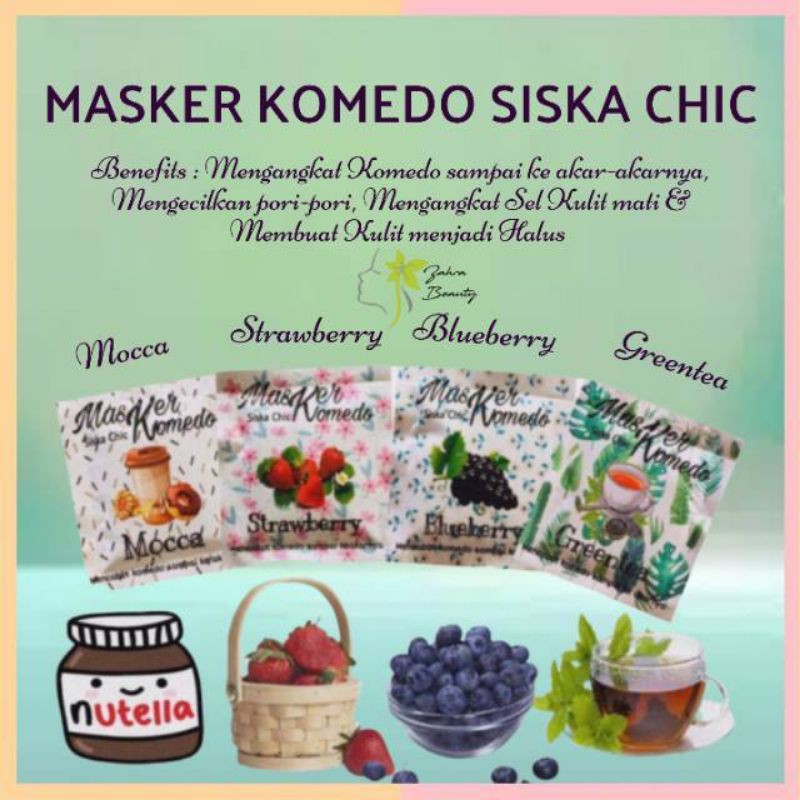 Masker Komedo Siska chic