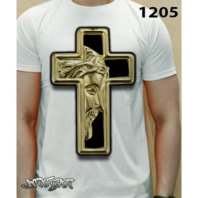 Kaos 3d salib yesus jesus nasrani