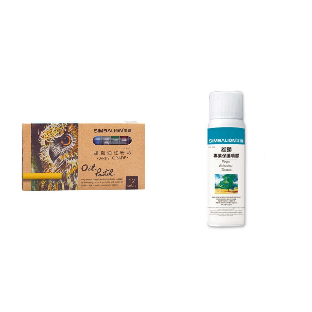 

Special Bundling B - Oil Pastel POP-12/1 dan Fixative PF-120 (1pack)