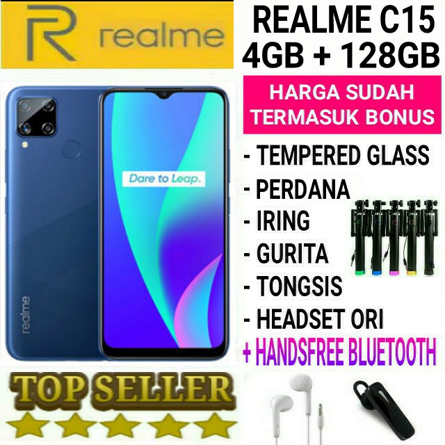 REALME C15 & 5i 4/64 RAM 4GB ROM 64GB GARANSI RESMI