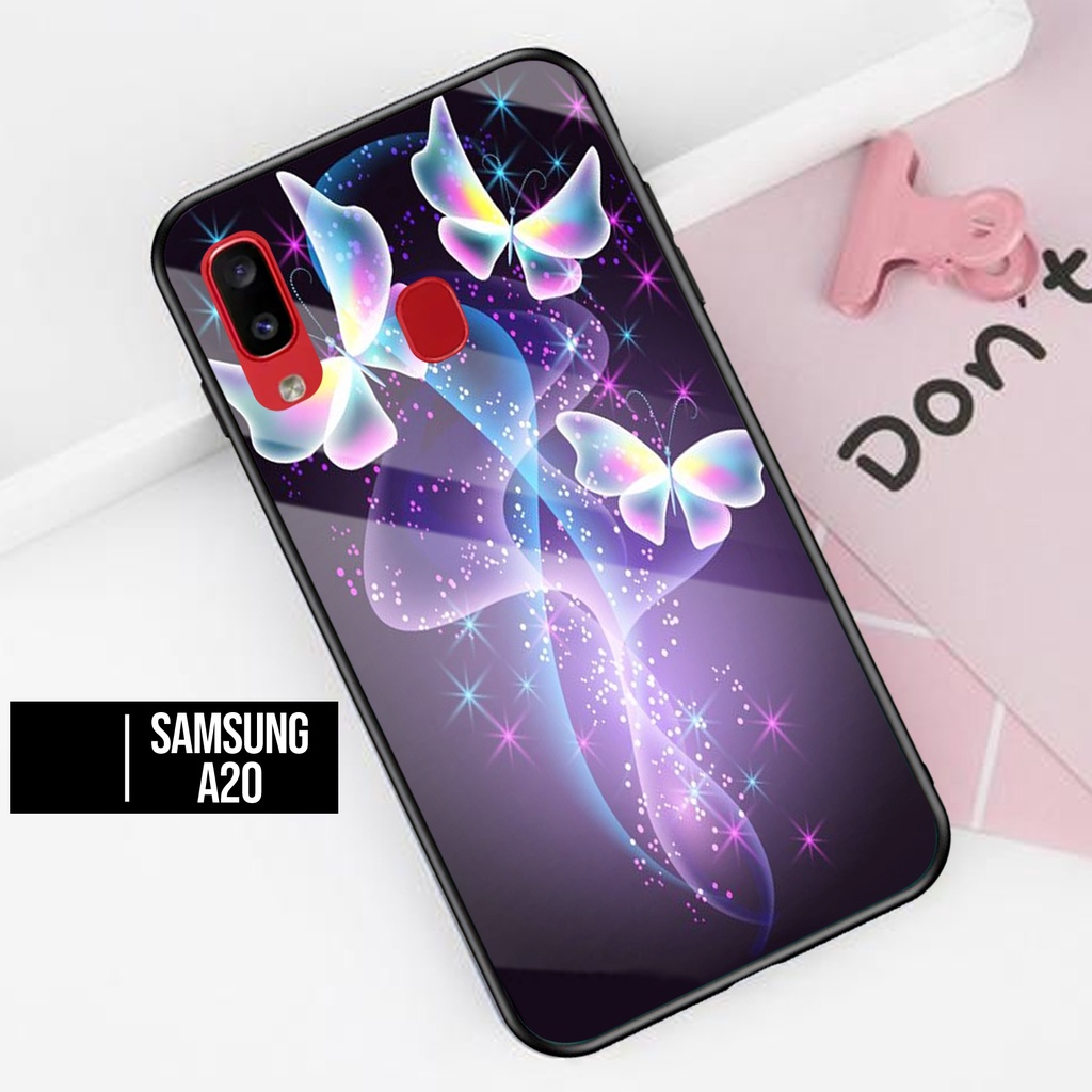 CASE SAMSUNG A20 / A30 - Casing SAMSUNG A20 / A30 Terbaru AERO STORE [ BUTTERFLY ] Silikon SAMSUNG A