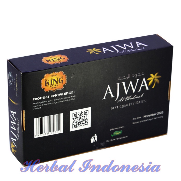 

KURMA DATES KING AJWA 1KG KING AJWA AL MADINAH KING AJWA 1KG PRODUK NYATA AMPUHNYA