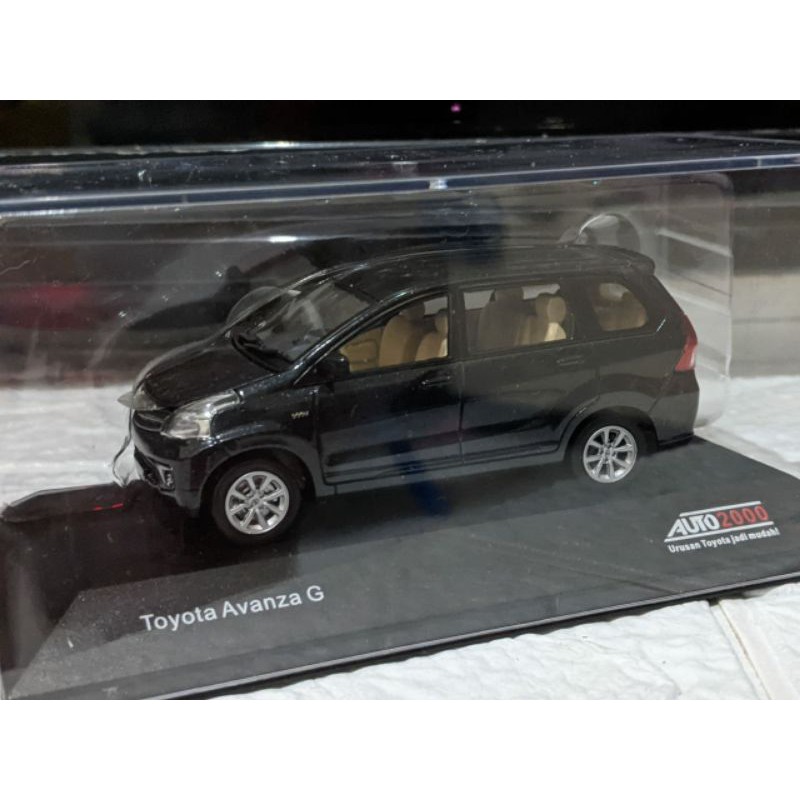 MINIATUR DIE CAST TOYOTA AVANZA TYPE G