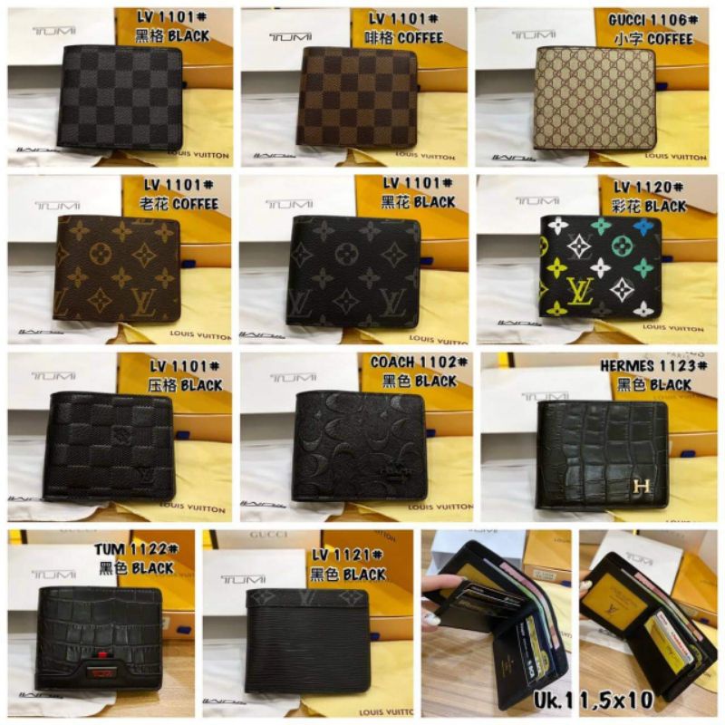 BEST SELLER aneka dompet lipat pendek free box