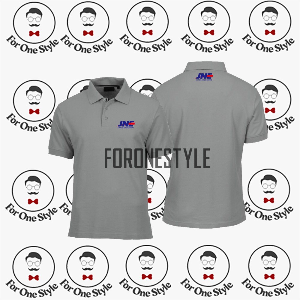 POLO JNE SIMPLE logo kecil - Poloshirt JNE - Kaos Kurir JNE - Baju JNE Express murah - foronestyle