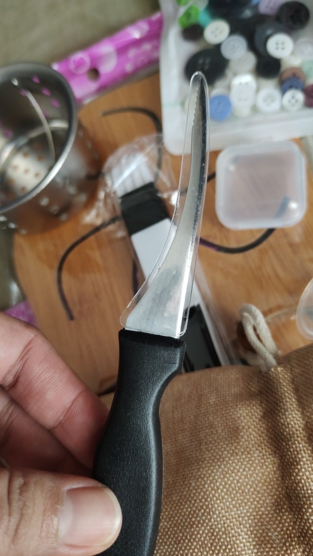 Pisau Udang Serbaguna Pisau Sayur Dapur Kecil / Pisau Dapur Buah Sayur Stainless Peeler Fruit Shrimp