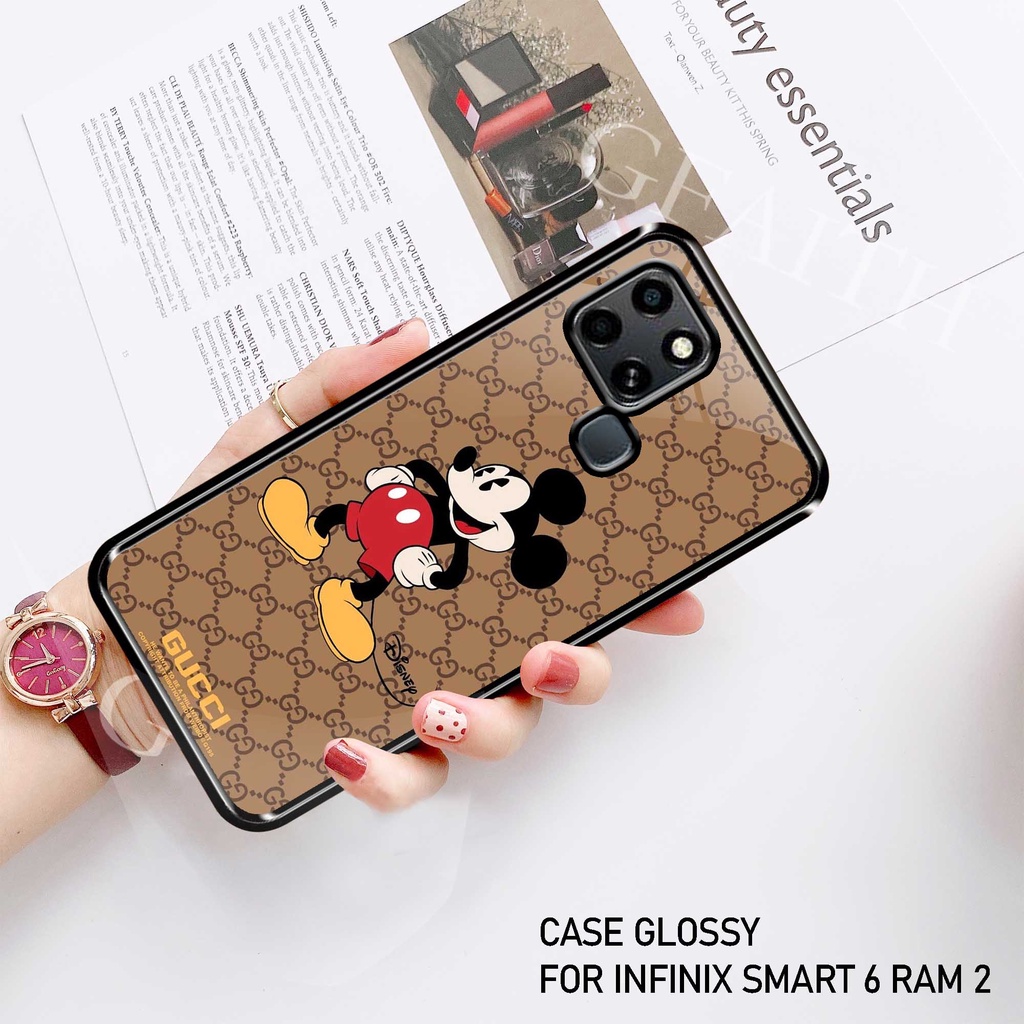 Case Infinix Smart 6 Ram 2 - 2D Glossy Infinix Smart 6 Ram 2 - Silikon Termurah Infinix Smart 6 Ram 