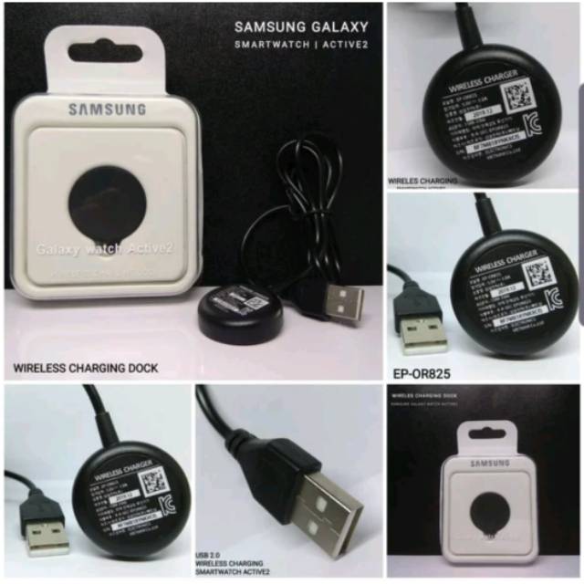 Charger wireless dekstop smartwatch samsung galaxy active