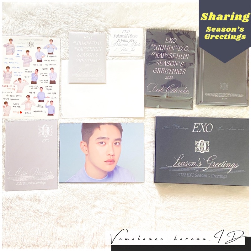 SHARING SG EXO SEASON’s GREETINGS 2022