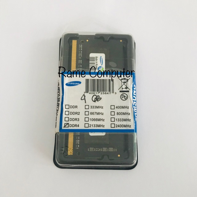 MEMORI LAPTOP SODIMM RAM SAMSUNG SODIMM DDR4 4GB 8GB / MEMORI LAPTOP