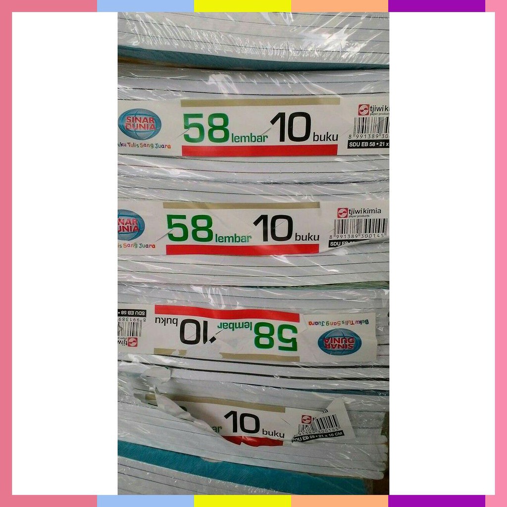

Buku Tulis Sidu 58 /Pack
