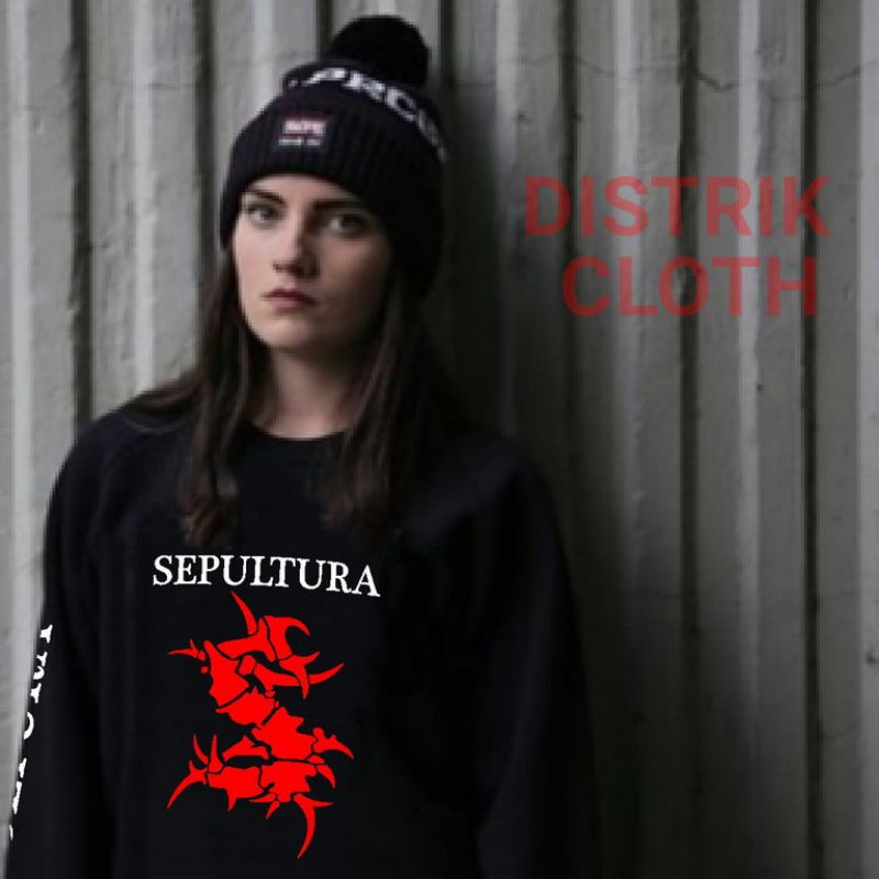 Kaos Sepultura Lengan Panjang