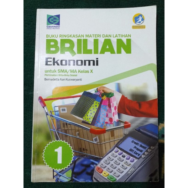 

Ringkasan Materi Dan Latihan Brilian Ekonomi Kelas 10 | Grafindo Media Pratama