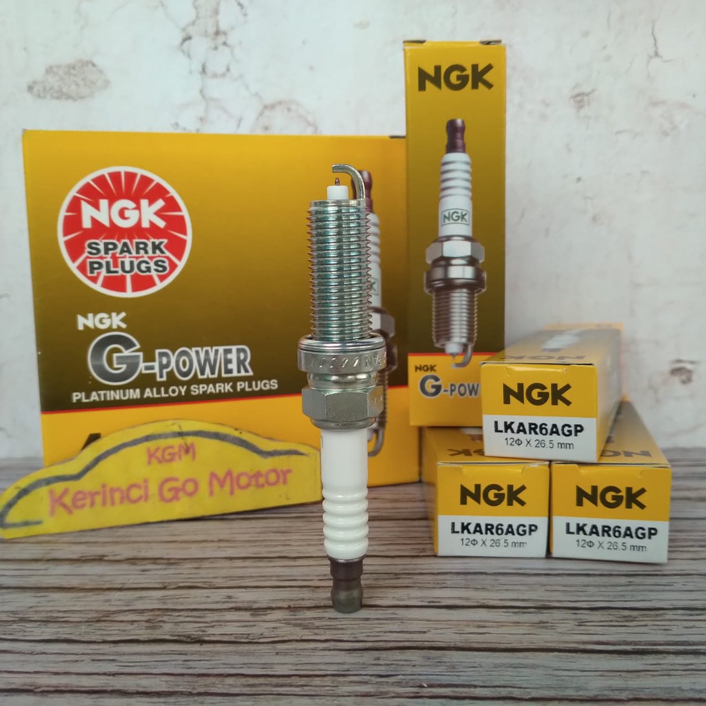 Busi NGK LKAR6AGP  Agya 1.2 - Daihatsu Wigo 1.0 - Daihatsu Hi max Pick Up 1.0