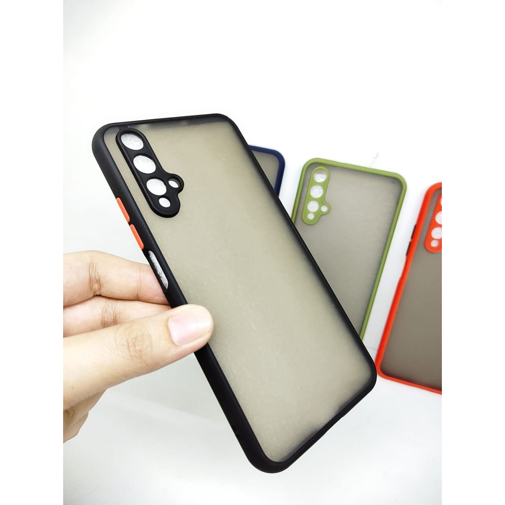 Bumper AERO CASE Huawei Nova 5T 6.26 inch Hardcase My Choice List Warna Matte