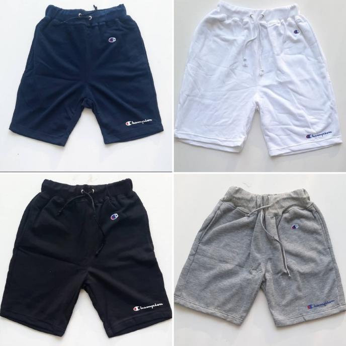 Celana Pendek Champion /Champion Short Pants Mini Script Logo Original