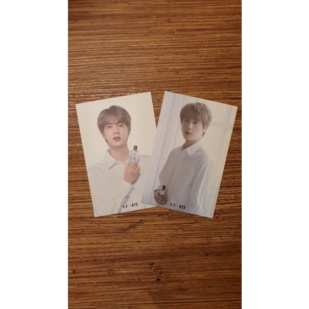 POSTCARD OFFICIAL VT X BTS JIN