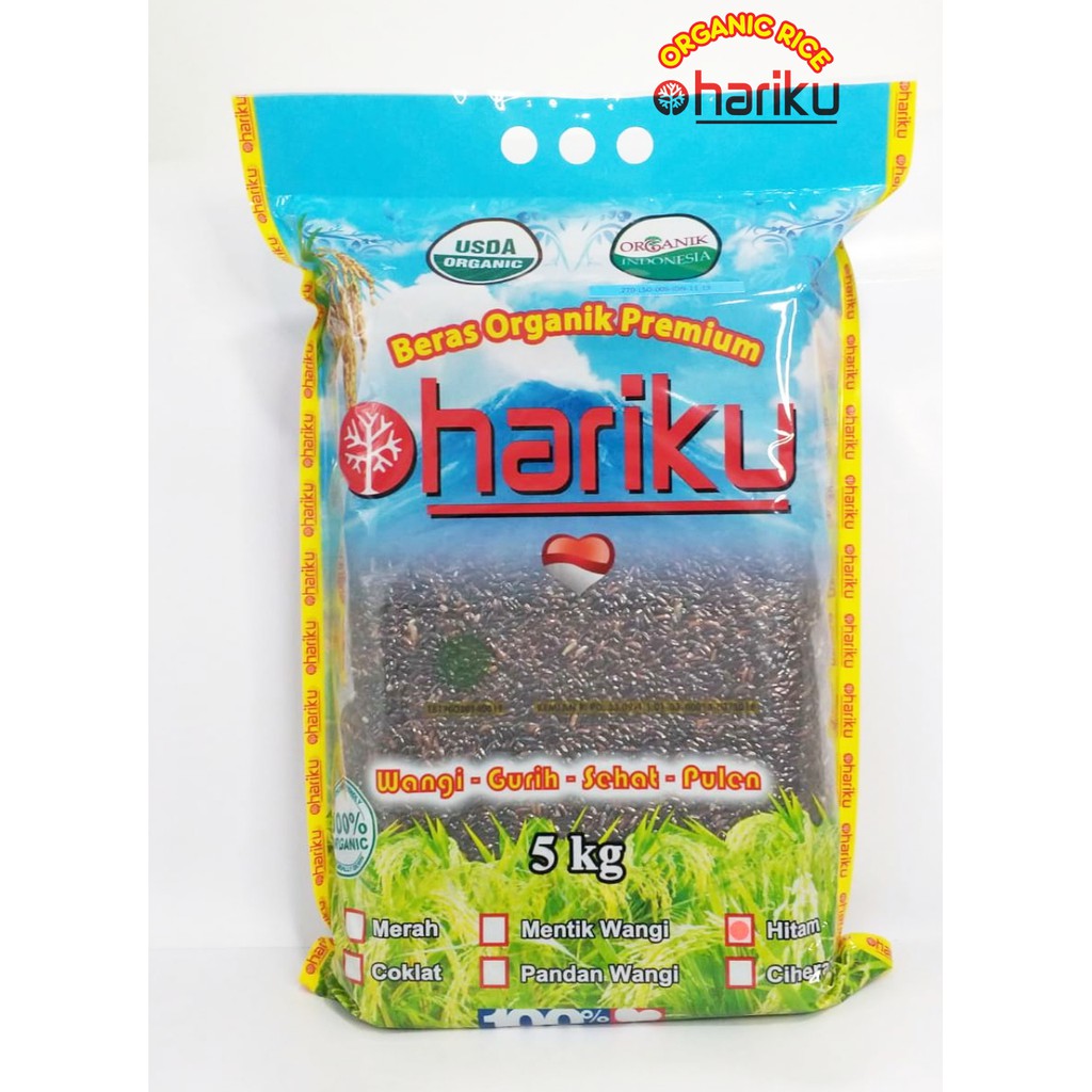 

HARIKU Beras Organik Hitam 5Kg